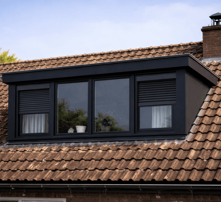 prefab dakkapel 3 meter zwart